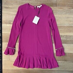 NWT ALEXIS Ruffle Long Sleeve Dress